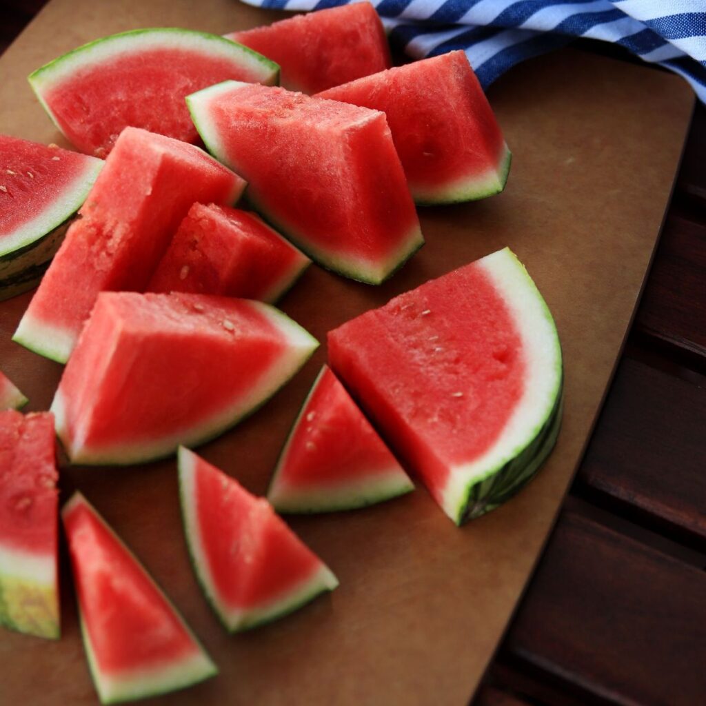 picknick vattenmelon