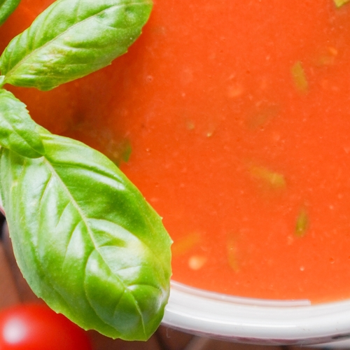 Äta och dricka ute, toskansk tomatsoppa